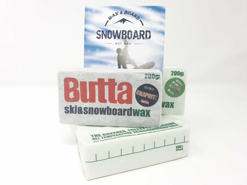 ecologisch wax ski snowboard Butta
