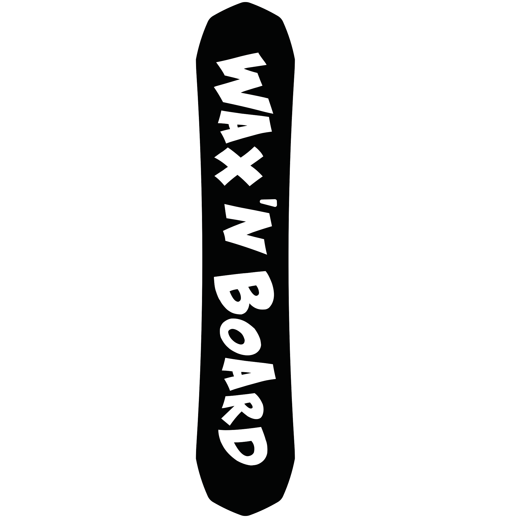 Schwarz und Weiß - Wax'n Board
