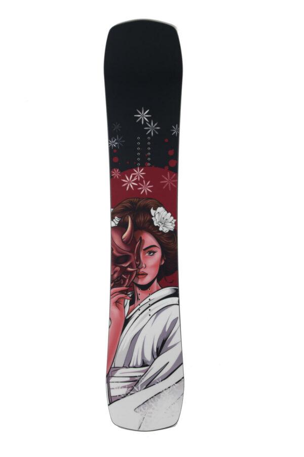 Freestyle snowboard geisha