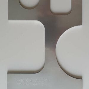 Ski en snowboard base repair template