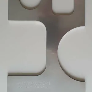 Ski and snowboard base repair template