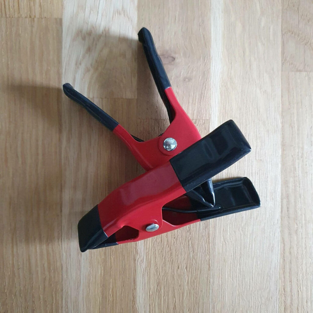 clamp for edge grinder